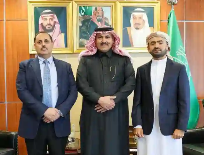 الأمين العام المساعد لسياسي المقاومة الوطنية يلتقي السفير السعودي
