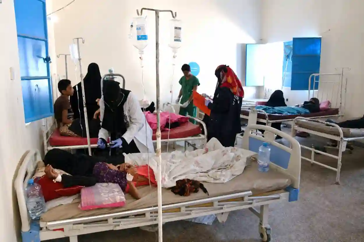 اليمن يسجل أكثر من 3 آلاف إصابة بالكوليرا خلال 3 أشهر