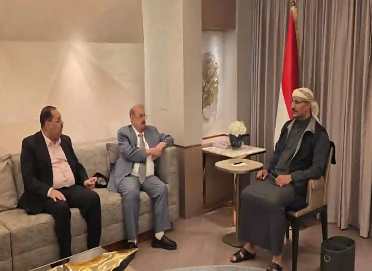 طارق صالح يلتقي رئيس مجلس النواب 