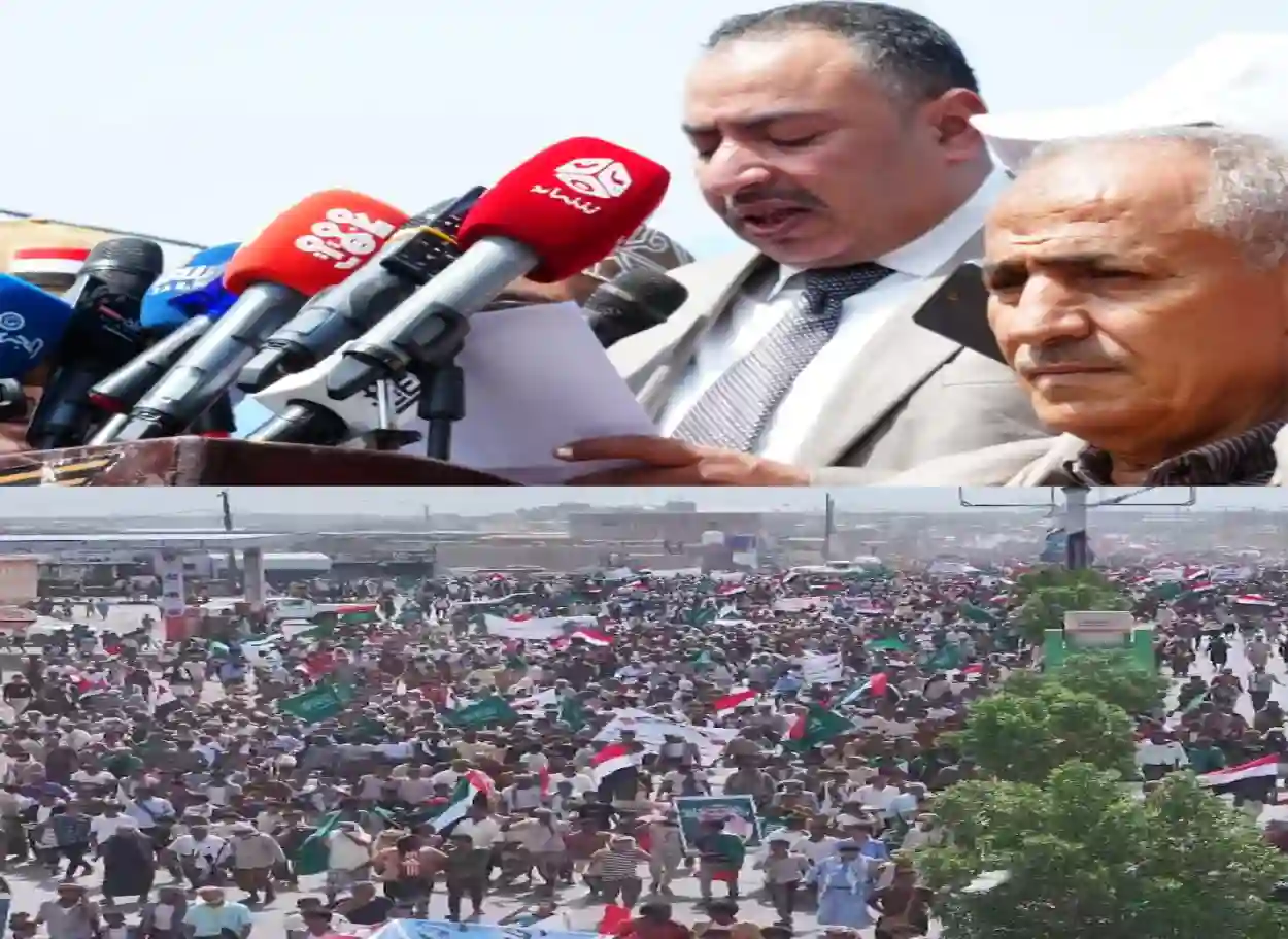 بيان صادر عن تظاهرة المخا يدين الاعتداءات الإيرانية ويؤكد الوقوف إلى جانب دول الخليج (نص البيان)