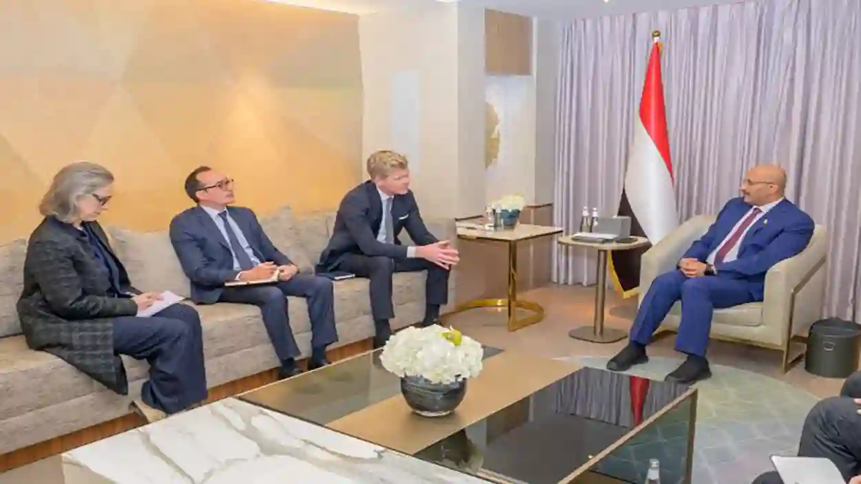 طارق صالح يبحث مع المبعوث الأممي مستجدات الأوضاع السياسية والإنسانية في اليمن