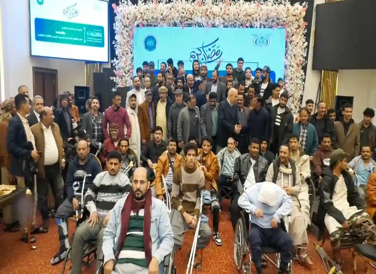 صور| برعاية طارق صالح.. دائرة الخدمات الطبية تنظم إفطاراً جماعياً لجرحى المقاومة الوطنية في القاهرة