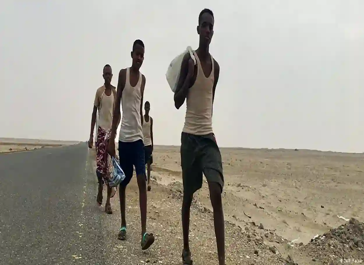 الهجرة الدولية: دخول أكثر من 17 ألف مهاجر أفريقي إلى اليمن خلال مارس الماضي