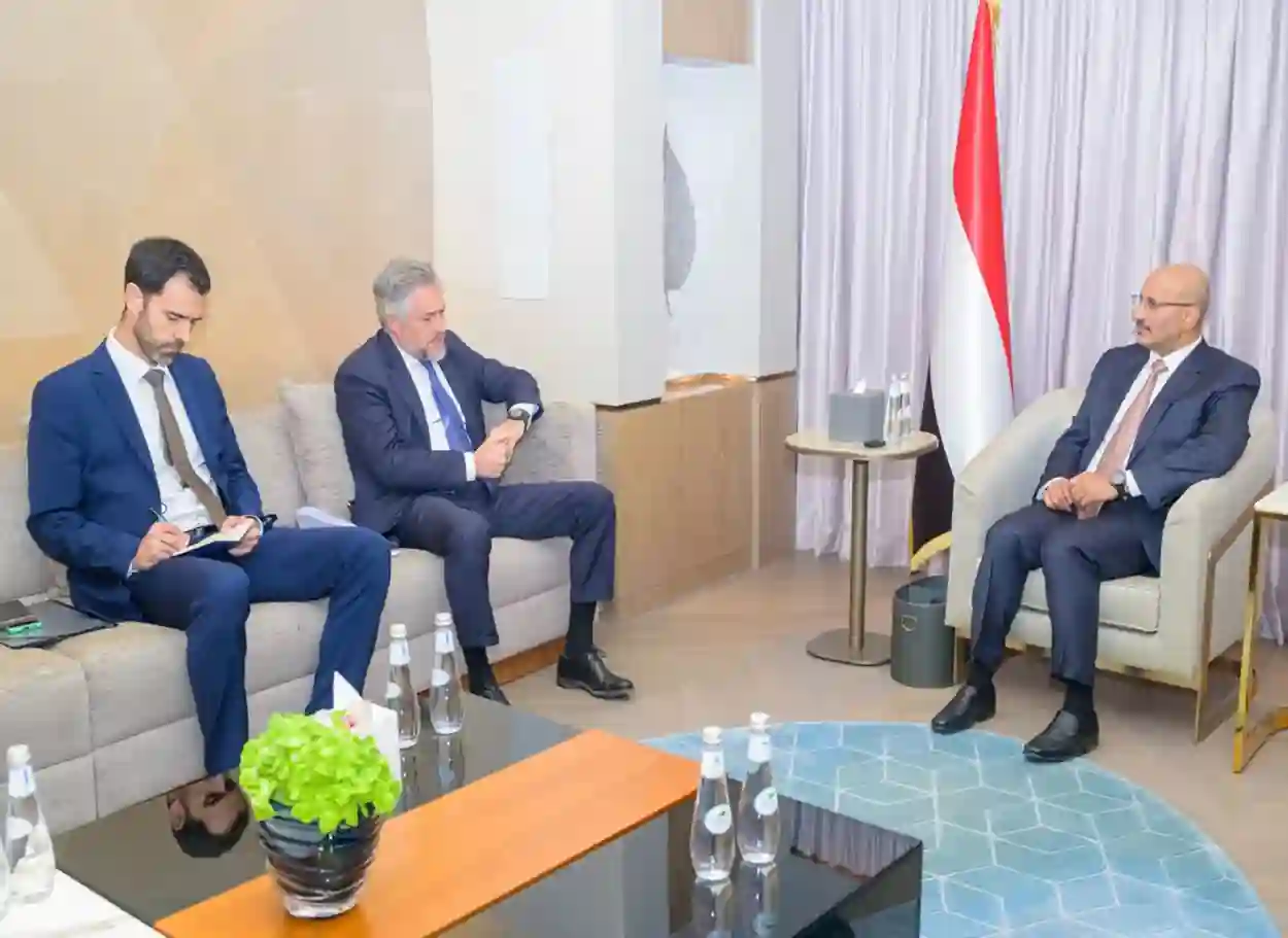 طارق صالح يبحث مع سفير الاتحاد الأوروبي مستجدات الأوضاع المحلية والإقليمية