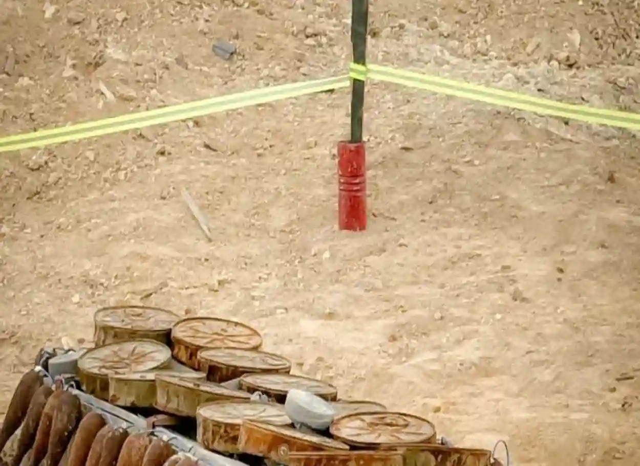 "مسام" يتلف 1354 قطعة من مخلفات الحرب في حضرموت