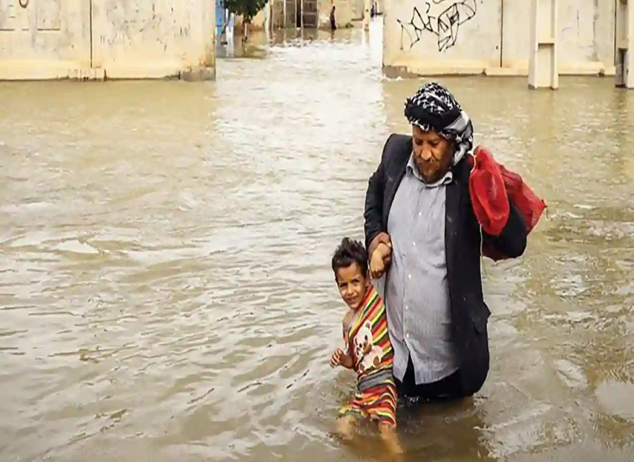 وفاة شابين غرقاً في سيول حضرموت