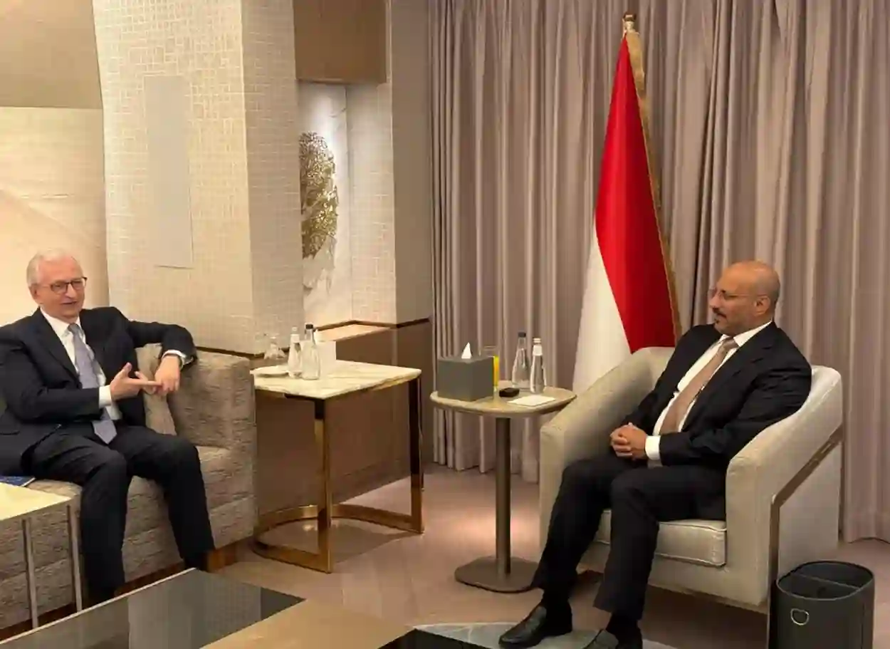 طارق صالح والسفير الألماني يناقشان مستجدات اليمن والمنطقة وتعزيز العلاقات الثنائية