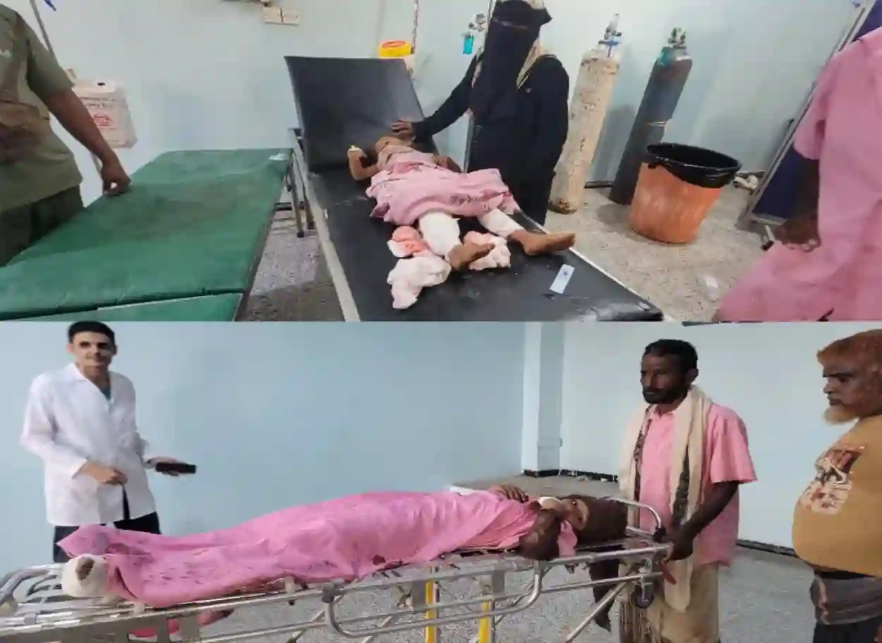 هجوم حوثي بطائرة مسيرة يصيب طفلتين شقيقتين في حيس