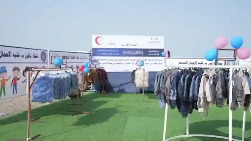 إنسانية المقاومة الوطنية تدشن توزيع الملابس الشتوية في الساحل الغربي