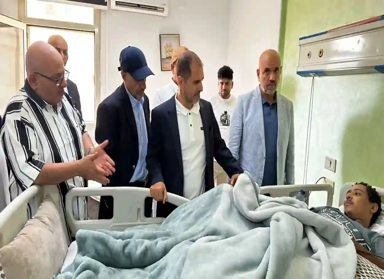صور | وفد من المقاومة الوطنية يزور جرحى الساحل الغربي في مصر بتكليف من طارق صالح