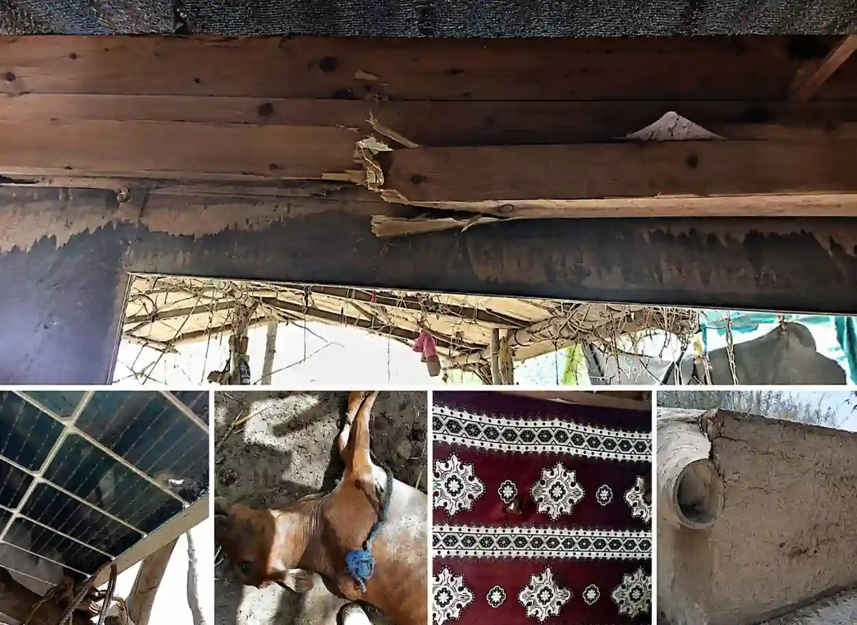 صور | الحوثيون يقصفون منطقة سكنية جنوب الحديدة ويُلحقون أضراراً بمشروع مياه